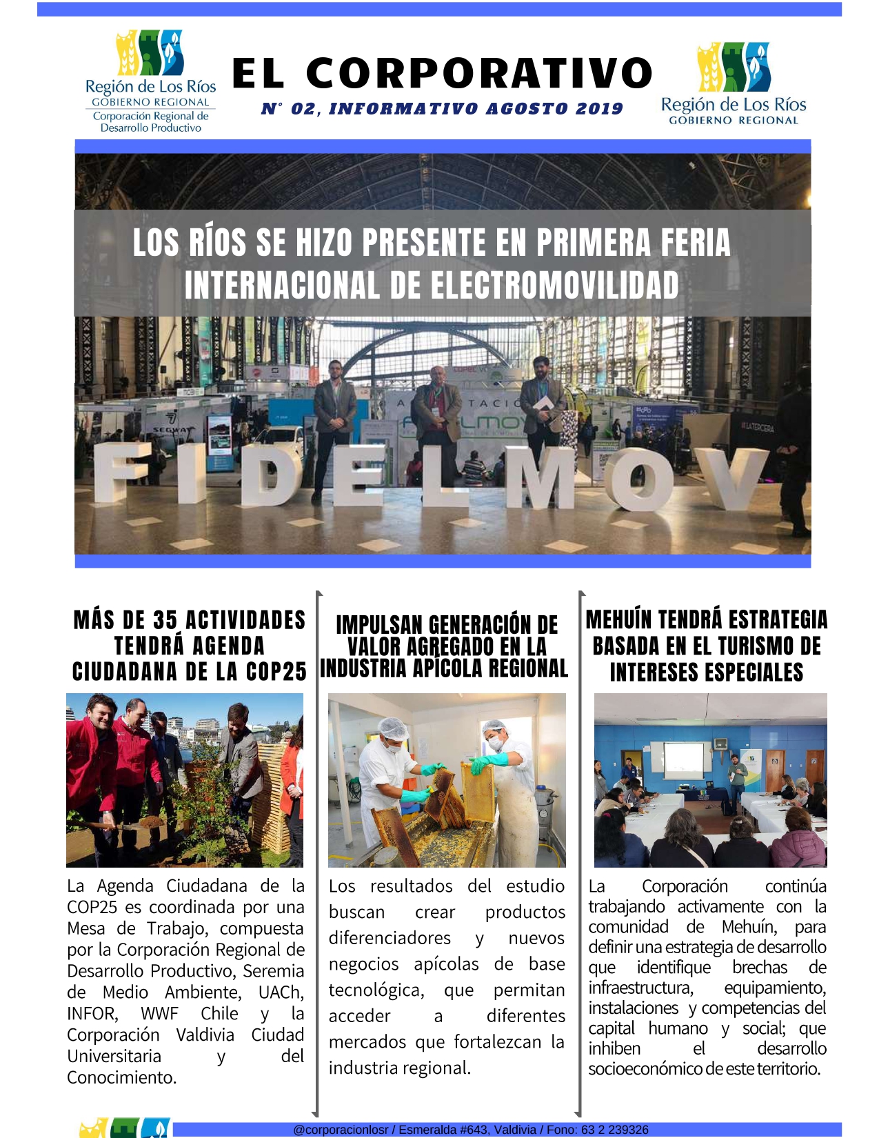 Boletín 02,  - 6 de septiembre 2019 -